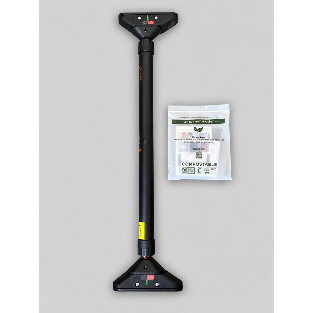 Sportneer Pull Up Bar Doorway 29.5-37in Black No-Drill 440lb Capacity